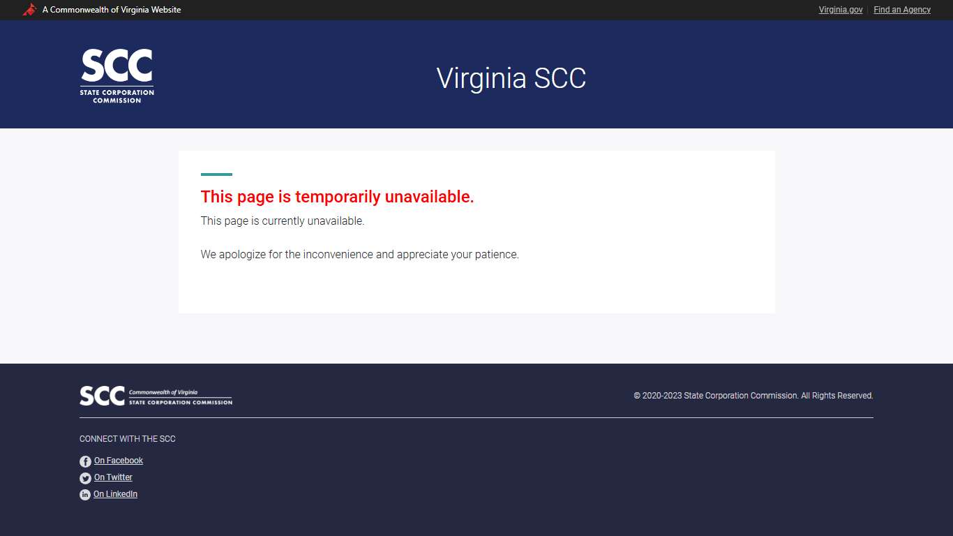 Virginia SCC